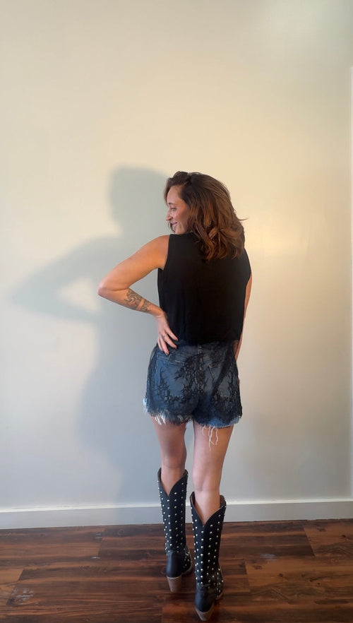 The After Hours Lace Tank
