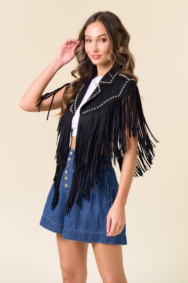 Midnight Rodeo Fringe Jacket