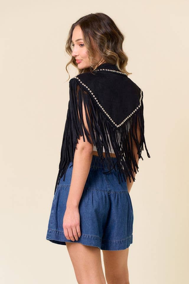 Midnight Rodeo Fringe Jacket