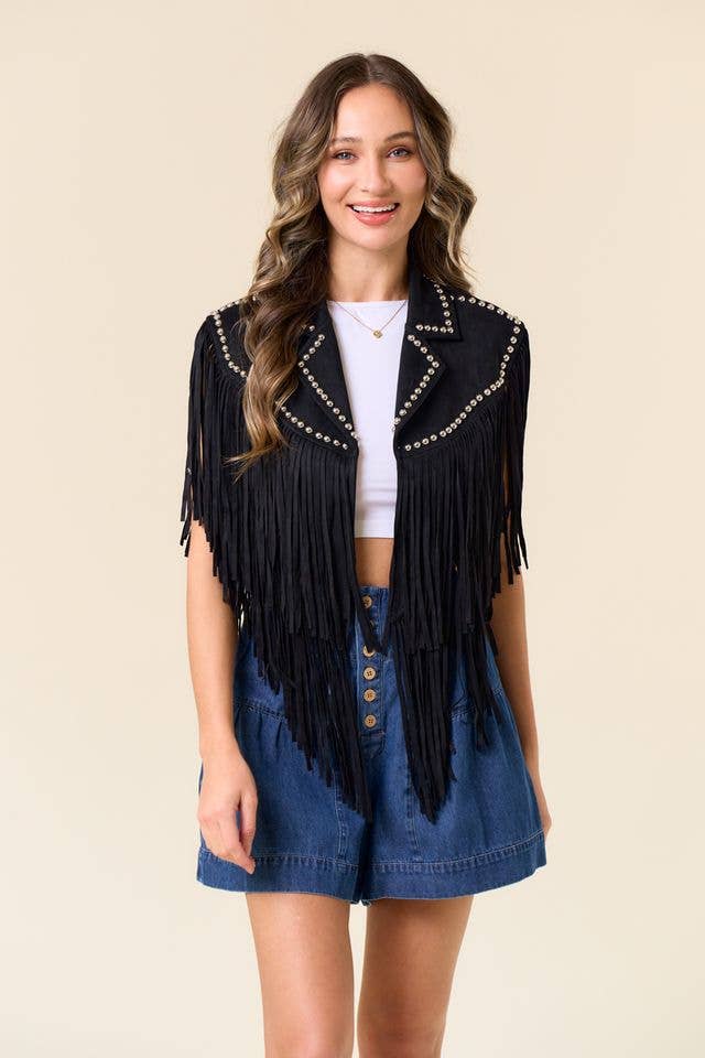 Midnight Rodeo Fringe Jacket