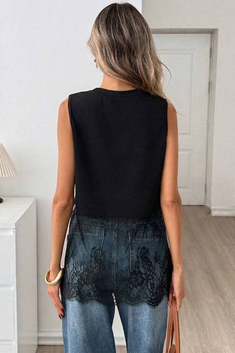 The After Hours Lace Tank